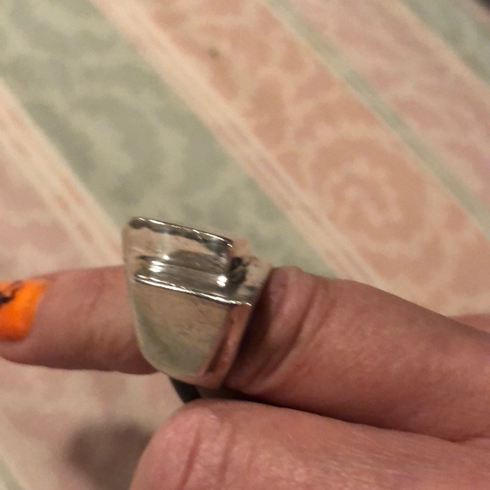 Genuine Solid Sterling Silver Ring - image 1
